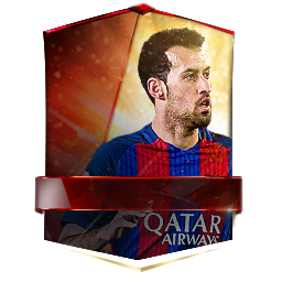Sergio Busquets Burgos 93 OVR FC Mobile player card