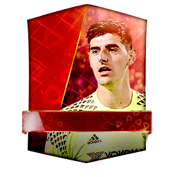 Thibaut Courtois 88 OVR FC Mobile player card