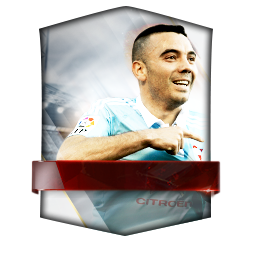 Iago Aspas Juncal 83 OVR FC Mobile player card