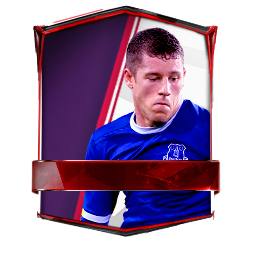 Ross Barkley 87 OVR FC Mobile player card