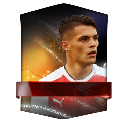 Granit Xhaka 82 OVR FC Mobile player card