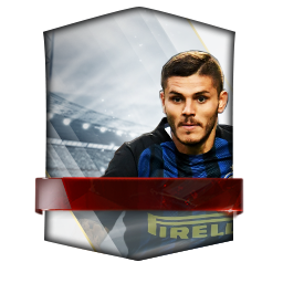 Mauro Icardi 82 OVR FC Mobile player card