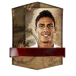 Raphaël Varane 92 OVR FC Mobile player card