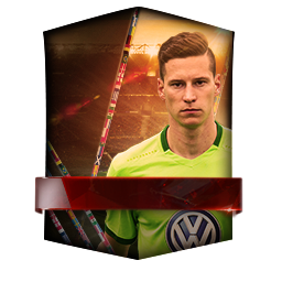 Julian Draxler 80 OVR FC Mobile player card