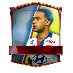 Memphis Depay 91 OVR FC Mobile player card