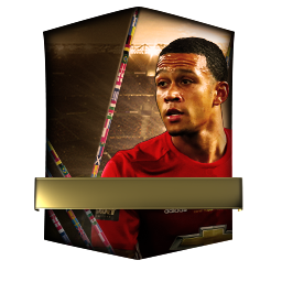Memphis Depay 77 OVR FC Mobile player card