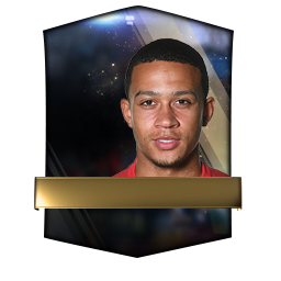 Memphis Depay 77 OVR FC Mobile player card