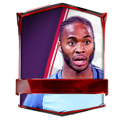 Raheem Sterling 90 OVR FC Mobile player card