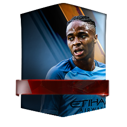 Raheem Sterling 81 OVR FC Mobile player card