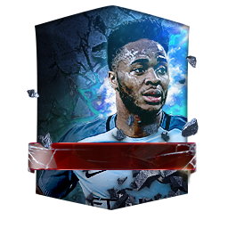 Raheem Sterling 93 OVR FC Mobile player card