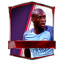 Yaya Touré 91 OVR FC Mobile player card