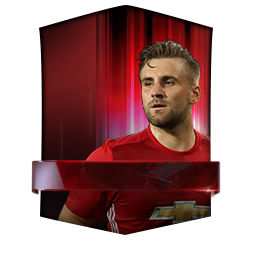 Luke Shaw 80 OVR FC Mobile player card