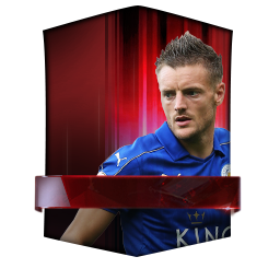 Jamie Vardy 80 OVR FC Mobile player card