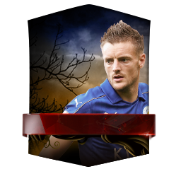Jamie Vardy 81 OVR FC Mobile player card