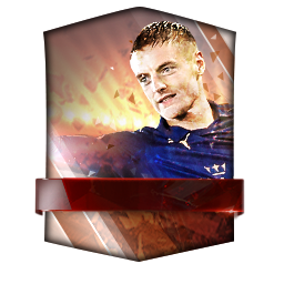 Jamie Vardy 91 OVR FC Mobile player card