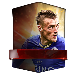 Jamie Vardy 88 OVR FC Mobile player card