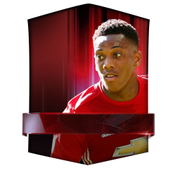 Anthony Martial 82 OVR FC Mobile player card