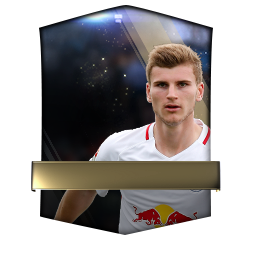 Timo Werner 75 OVR FC Mobile player card