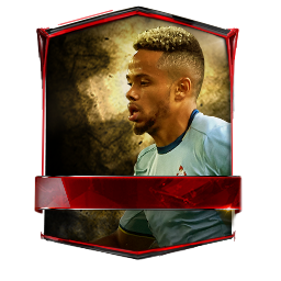 Théo Bongonda 85 OVR FC Mobile player card
