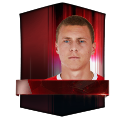 Victor Lindelöf 80 OVR FC Mobile player card