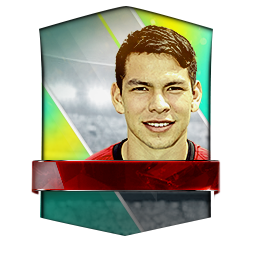 Hirving Lozano 85 OVR FC Mobile player card