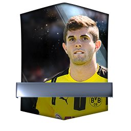 Christian Pulisic 69 OVR FC Mobile player card