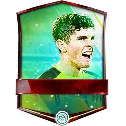 Christian Pulisic 96 OVR FC Mobile player card