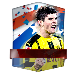 Christian Pulisic 94 OVR FC Mobile player card