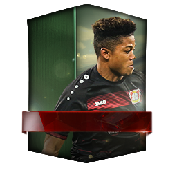 Leon Bailey 82 OVR FC Mobile player card