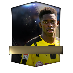 Ousmane Dembélé 76 OVR FC Mobile player card
