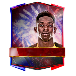 Ousmane Dembélé 96 OVR FC Mobile player card