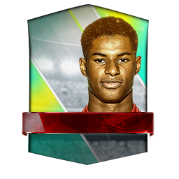 Marcus Rashford 90 OVR FC Mobile player card