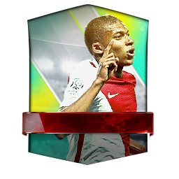 Kylian Mbappé 90 OVR FC Mobile player card