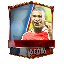 Kylian Mbappé 88 OVR FC Mobile player card