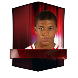Kylian Mbappé 80 OVR FC Mobile player card
