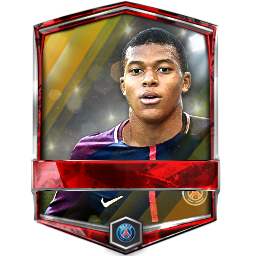 Kylian Mbappé 96 OVR FC Mobile player card