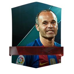 Andrés Iniesta Luján 85 OVR FC Mobile player card