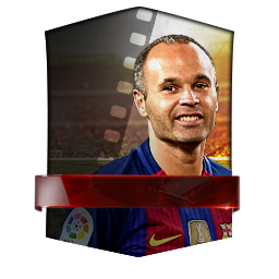 Andrés Iniesta Luján 84 OVR FC Mobile player card