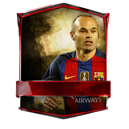Andrés Iniesta Luján 91 OVR FC Mobile player card